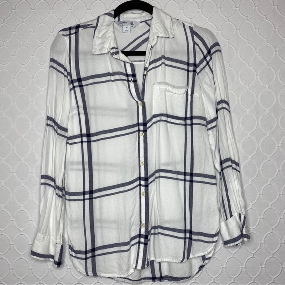 Old Navy Tops - Old Navy Women's Light Flannel Classic Shirt